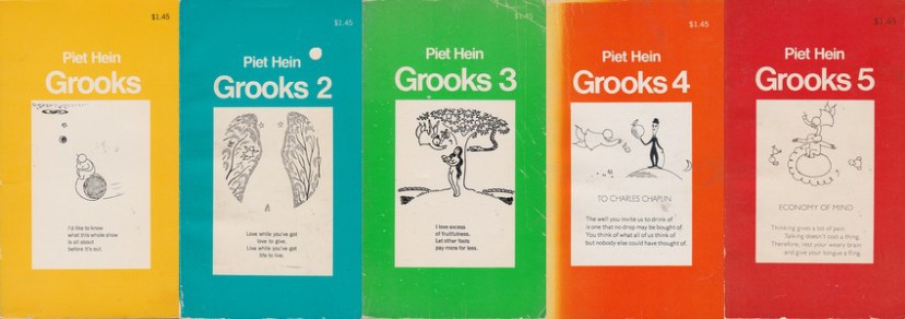 Grooks 1 2 3 4 5 piet hein