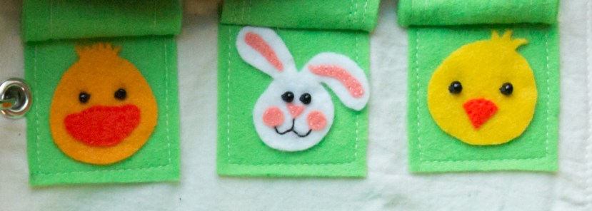 busy book page 7c felt animals