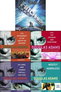 Hitchhiker's Guide to the Galaxy Audiobooks douglas adams stephen fry martin freeman